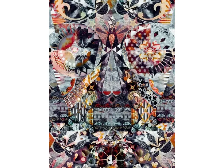 Carta da parati ricca di colori Shanghai di London Art