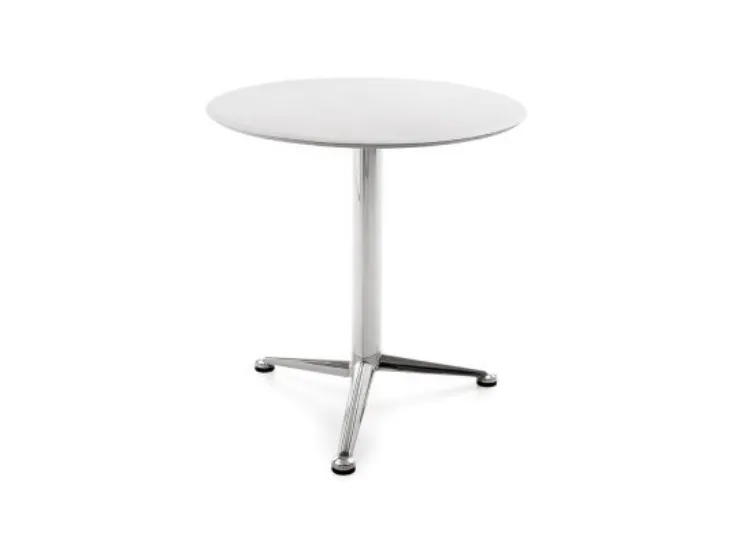 Tavolino 3-Pod Table con top in polipropilene e base in alluminio di Infiniti