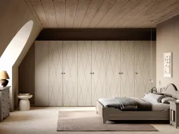 Armadio contemporaneo a losanghe