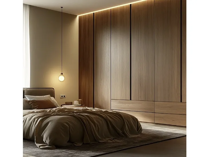 Armadio in rovere di Scandola