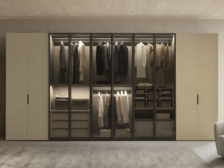 Armadio con ante battenti Astipalea di Presotto