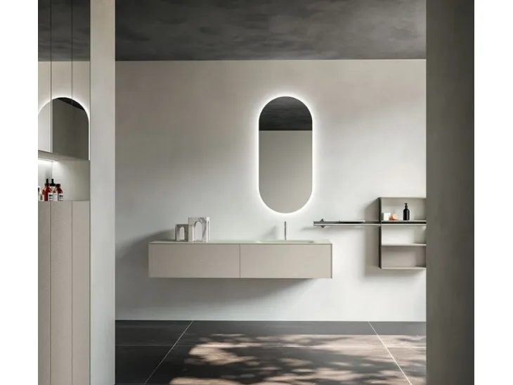 Mobile da Bagno sospeso Cartabianca 01 di Cerasa