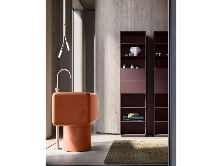 Lavabo Freestanding Des Evolution Sandstone 02 di Cerasa