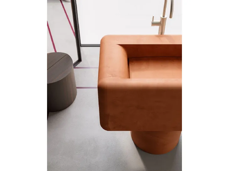 Lavabo Freestanding Des Evolution Sandstone 02 di Cerasa