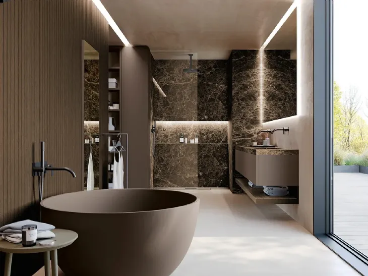 Mobile da Bagno moderno SB01 di Scandola