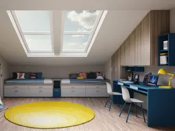 Compact Rovere e Turchese