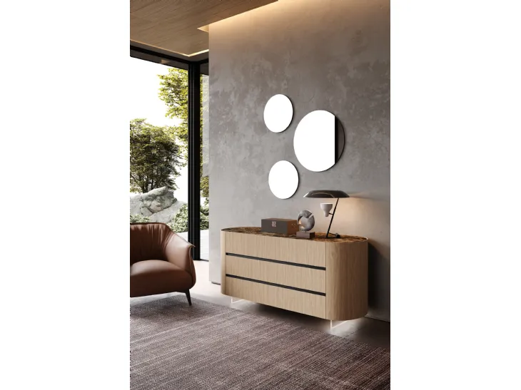 Comò Ottanta 160 Quercia di Voltan