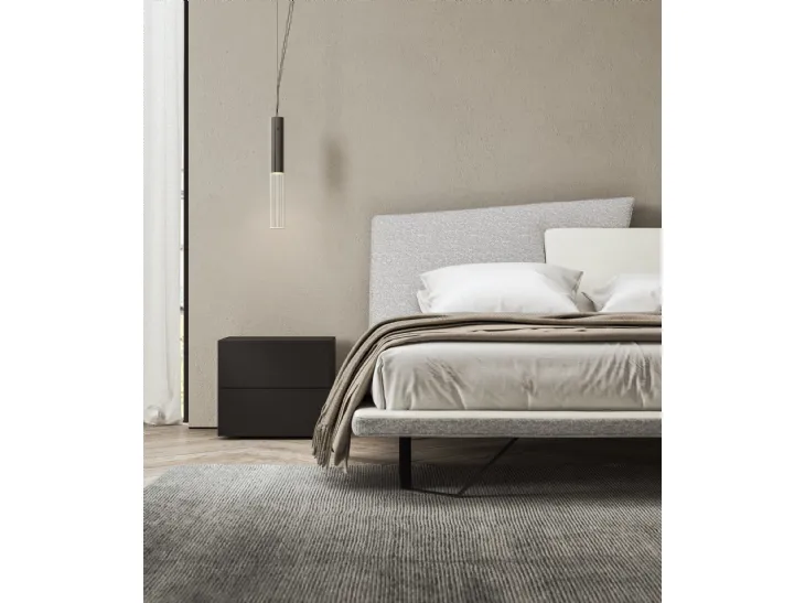 Comodino I-Night System in laccato opaco di Presotto