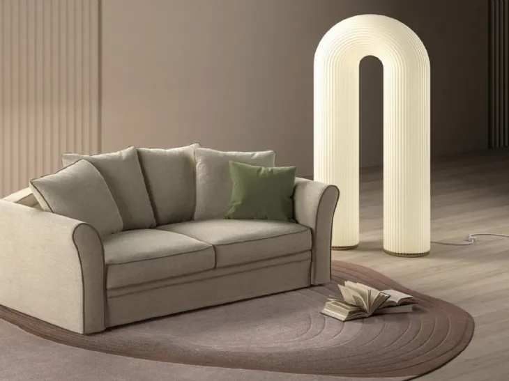 Divano letto classico Airon di Biba Salotti