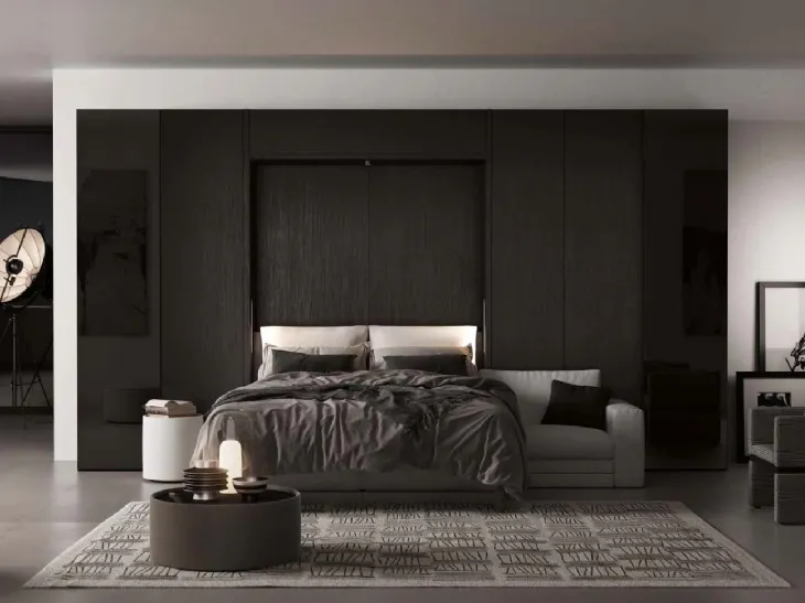 Letto a scomparsa in melaminico Comp 279 di Tumidei