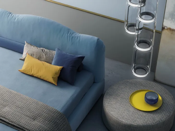 Letto imbottito Hollis di Biba Salotti