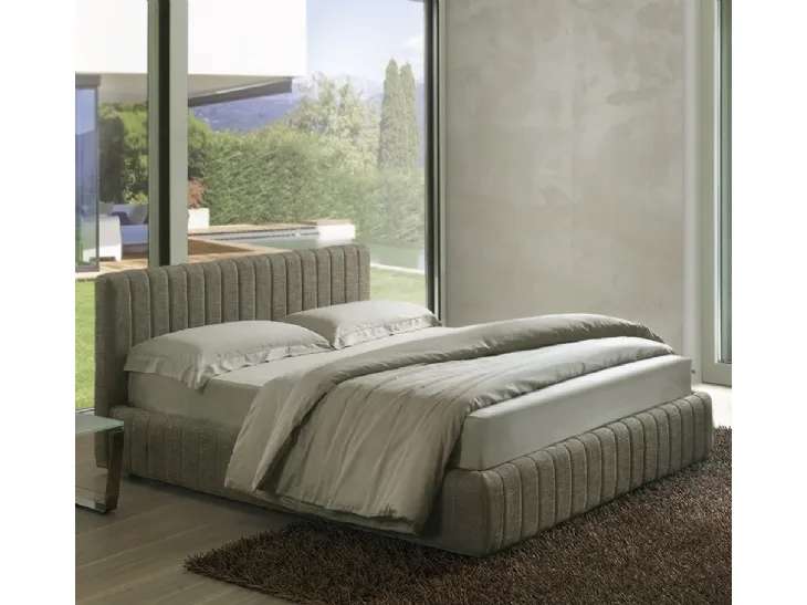 Letto in tessuto con testiera Feel Easy di Respace