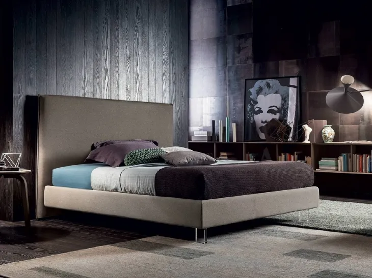 Letto in tessuto Miller di Felis