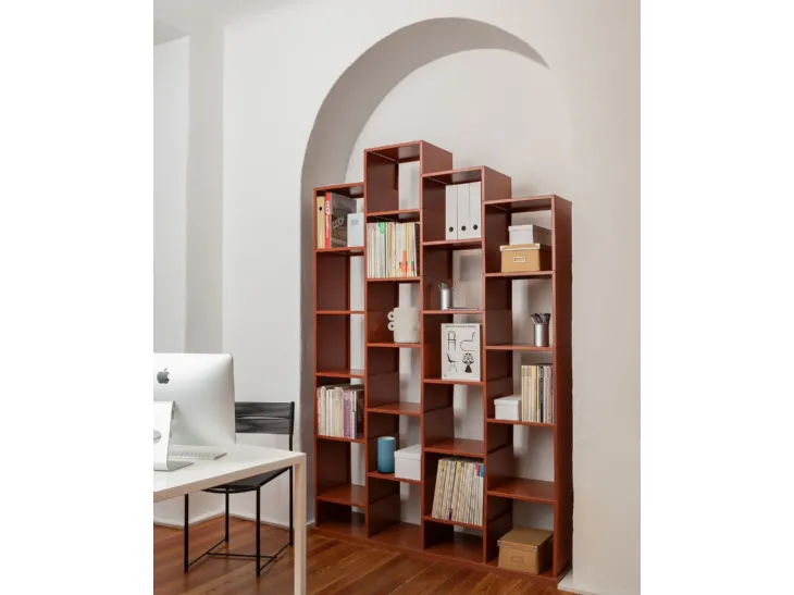 Libreria componibile Klark 02 di Kriptonite
