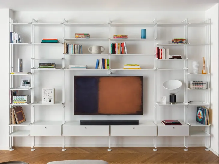 Libreria a muro K2 03 di Kriptonite