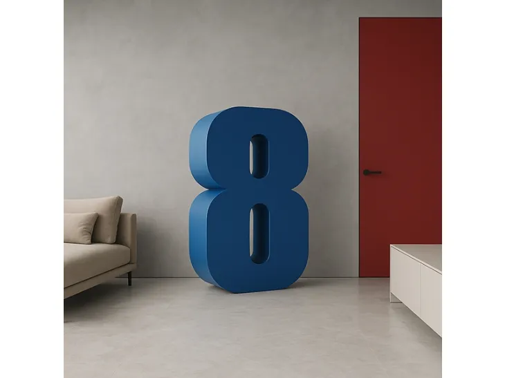 Libreria Numero Contenitore di Voltan