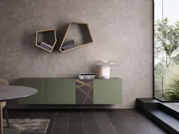 Bassorilievo 55 Bronzo Graffiato