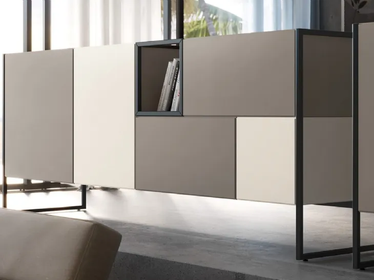 Madia Rebel RS 10 in laccato opaco bicolore di Fimar