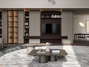 Slim Rovere e Laccato