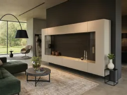 Soggiorno con schienale Carbone