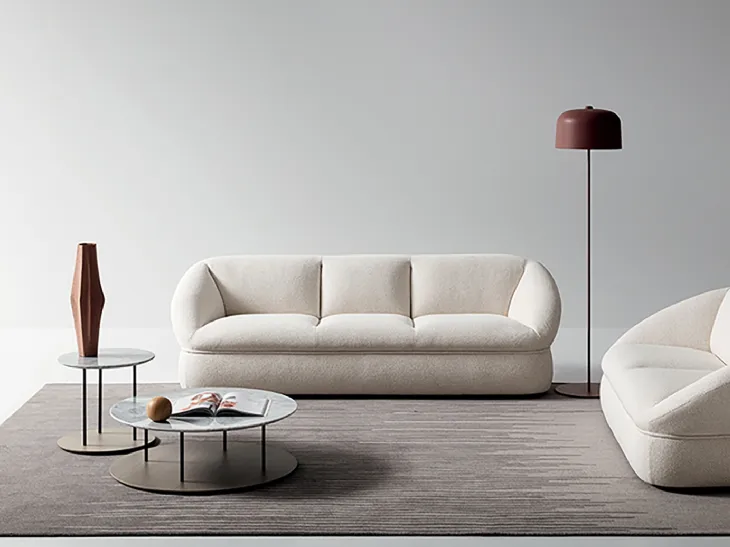 Poltrona Alta in tessuto imbottito di Ditre Italia