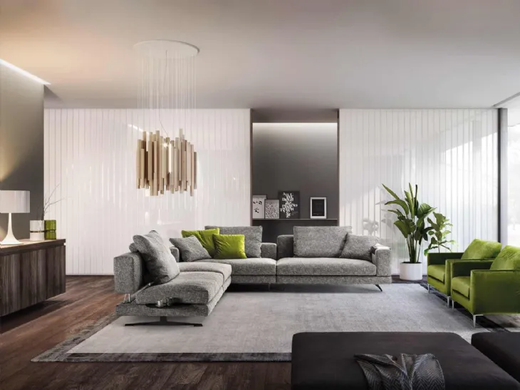 Divano angolare Regoquattro di Respace