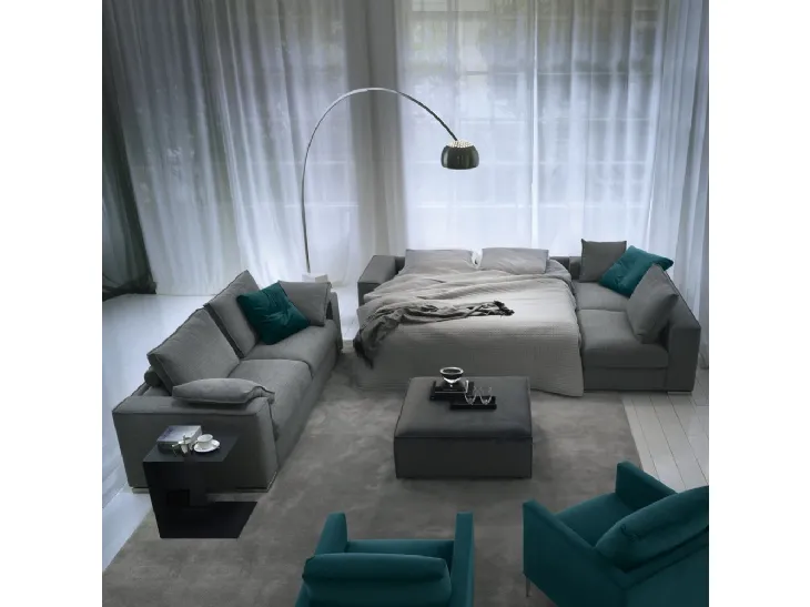 Divano letto angolare Sniper Piuma di Respace