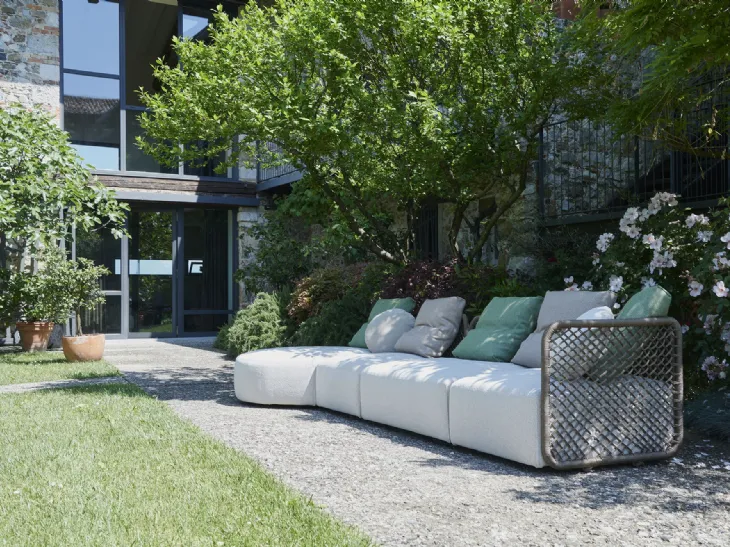 Divano Componibile T-Pad outdoor di Twils Lounge