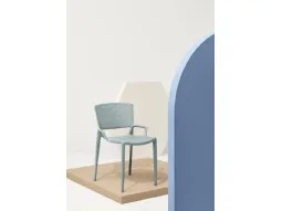 Fiorellina Perforated Seat and Back with Arms