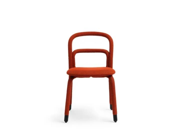 Sedia imbottita Pippi di Midj