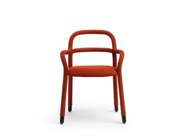 Sedia imbottita Pippi di Midj