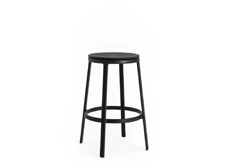 Sgabello Round Round Kitchen Stool di Infiniti