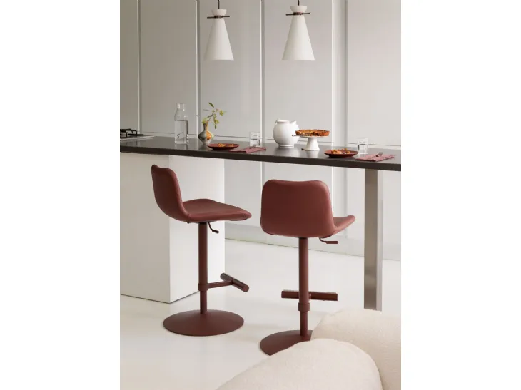 Sgabello imbottito Dalia Toy di Midj