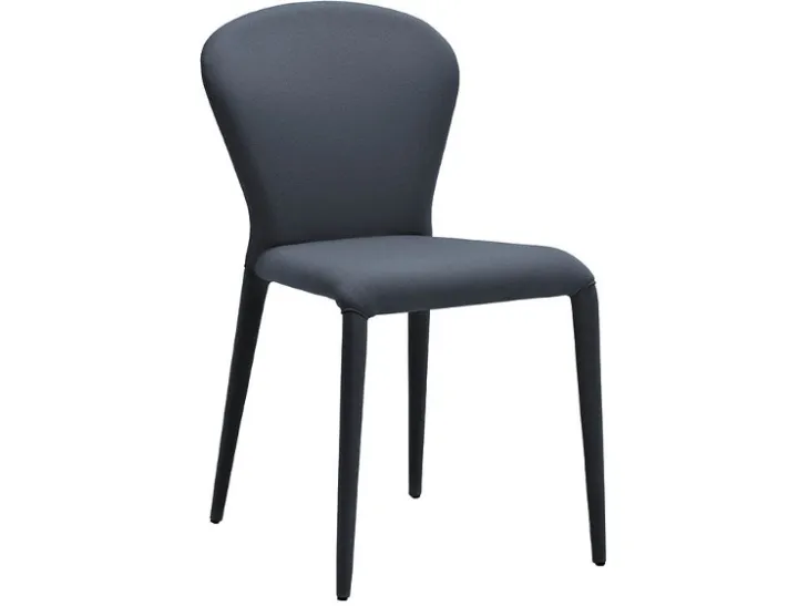 Sedia in tessuto imbottito Soffio di Midj