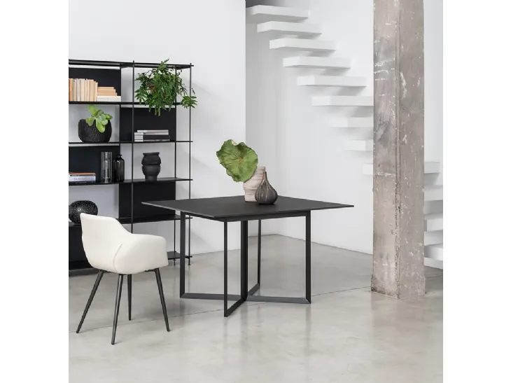 Tavolo quadrato Lupin XL di Pezzani