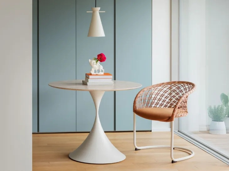 Tavolo rotondo Leo di Midj