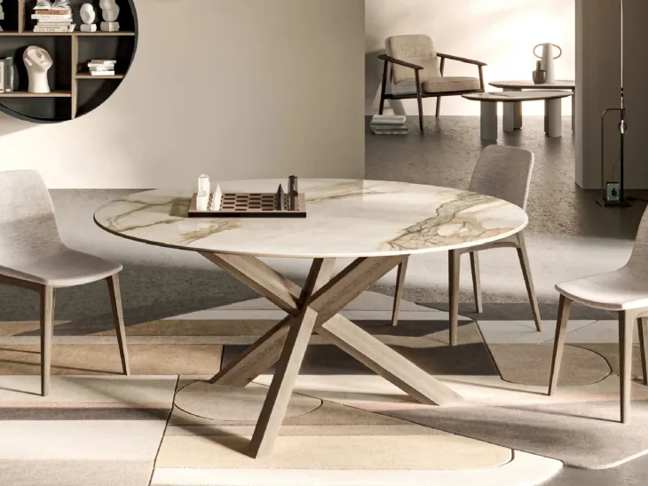 Tavolo Piano Manhattan ring Ceramics di Devina Nais