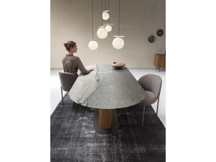 Tavolo Rigadin in pietra di Alf Da Frè